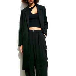 Zara Faux Suede Coat